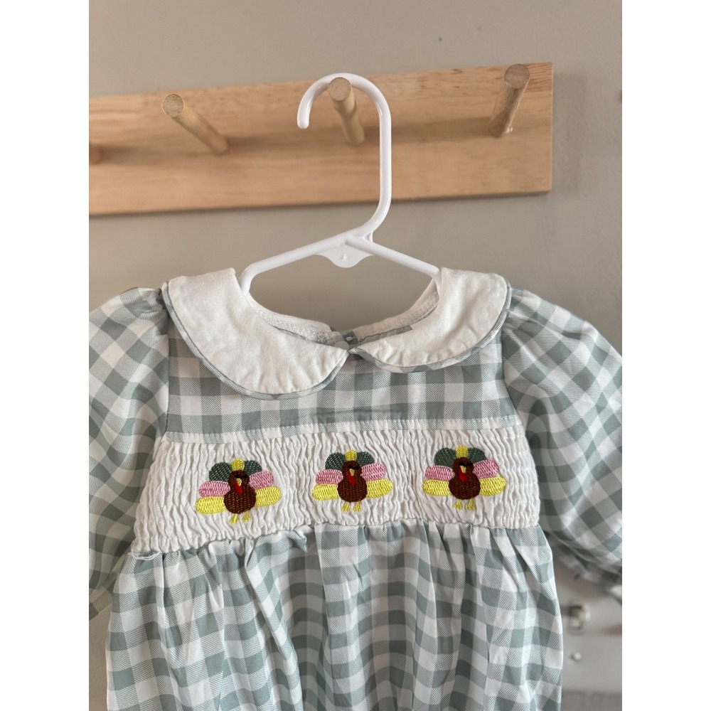 0/3m thanksgiving bubble romper - Picture 3 of 4